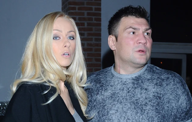 Dariusz Michalczewski z żoną Barbarą