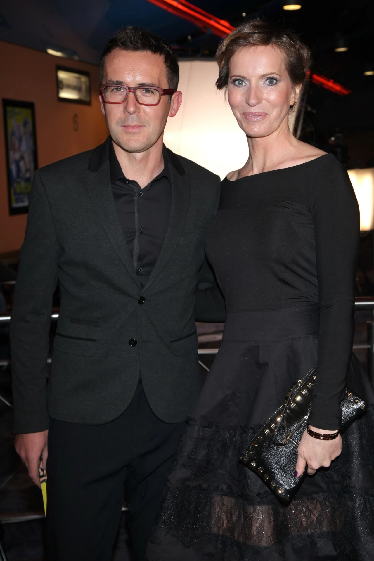 Paulina Smaszcz-Kurzajewska z meżem  Paulina Smaszcz-Kurzajewska z meżem