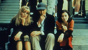 Moira Kelly, Sheryl Lee i David Lynch na planie pierwszego "Miasteczka..."