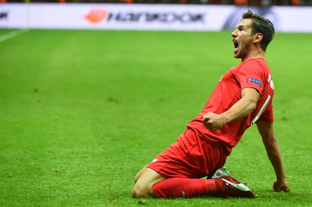 Krychowiak rozegrał bardzo dobre spotkania. Reprezentant Polski strzelił gola na 1-1 w 28. minucie.