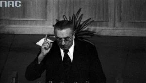 Edward Gierek podczas przemowy w 1973 roku