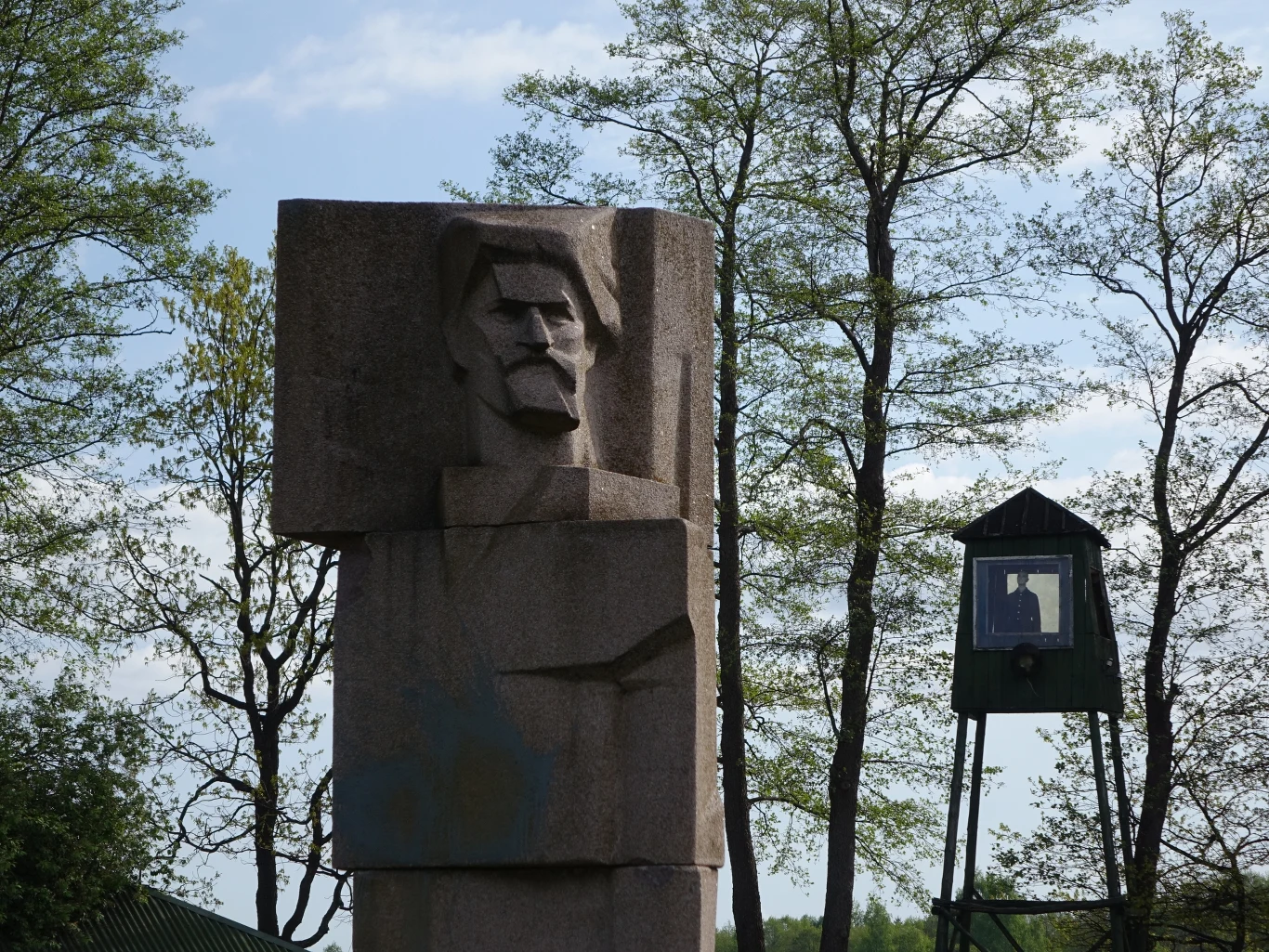 Eksponaty z Parku Grūtas