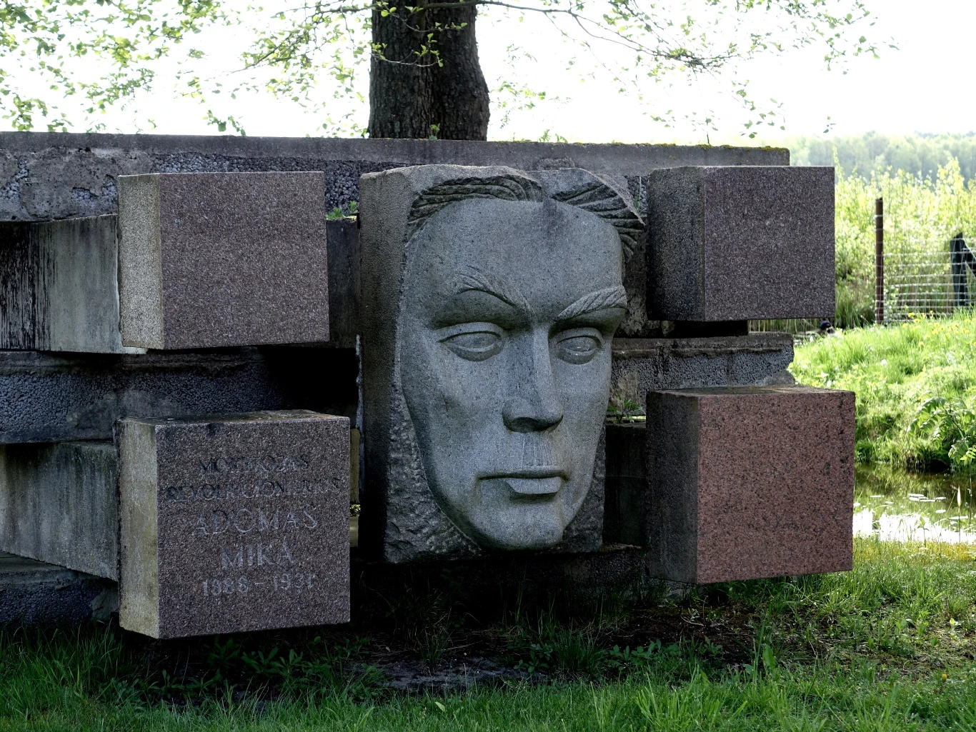 Eksponaty z Parku Grūtas