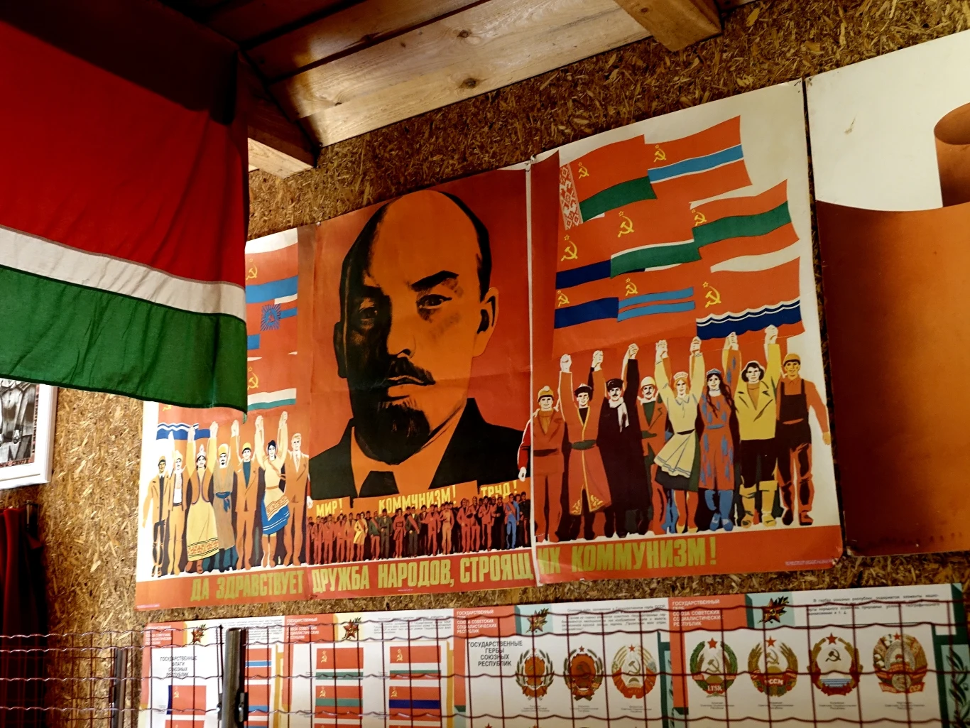 Eksponaty z Parku Grūtas