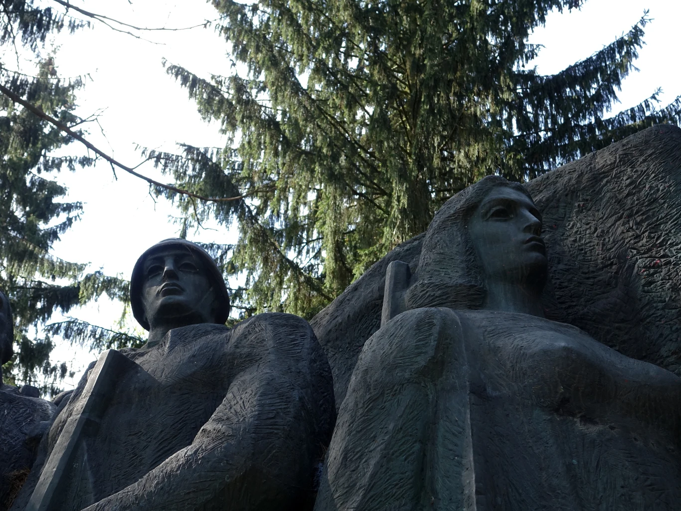 Eksponaty z Parku Grūtas