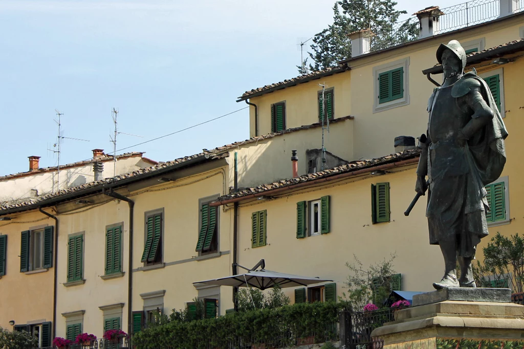 Pomnik Giovanni Verrazzano w Greve in Chianti