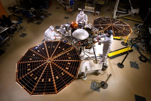 InSight.  Fot. NASA/JPL-Caltech/Lockheed Martin