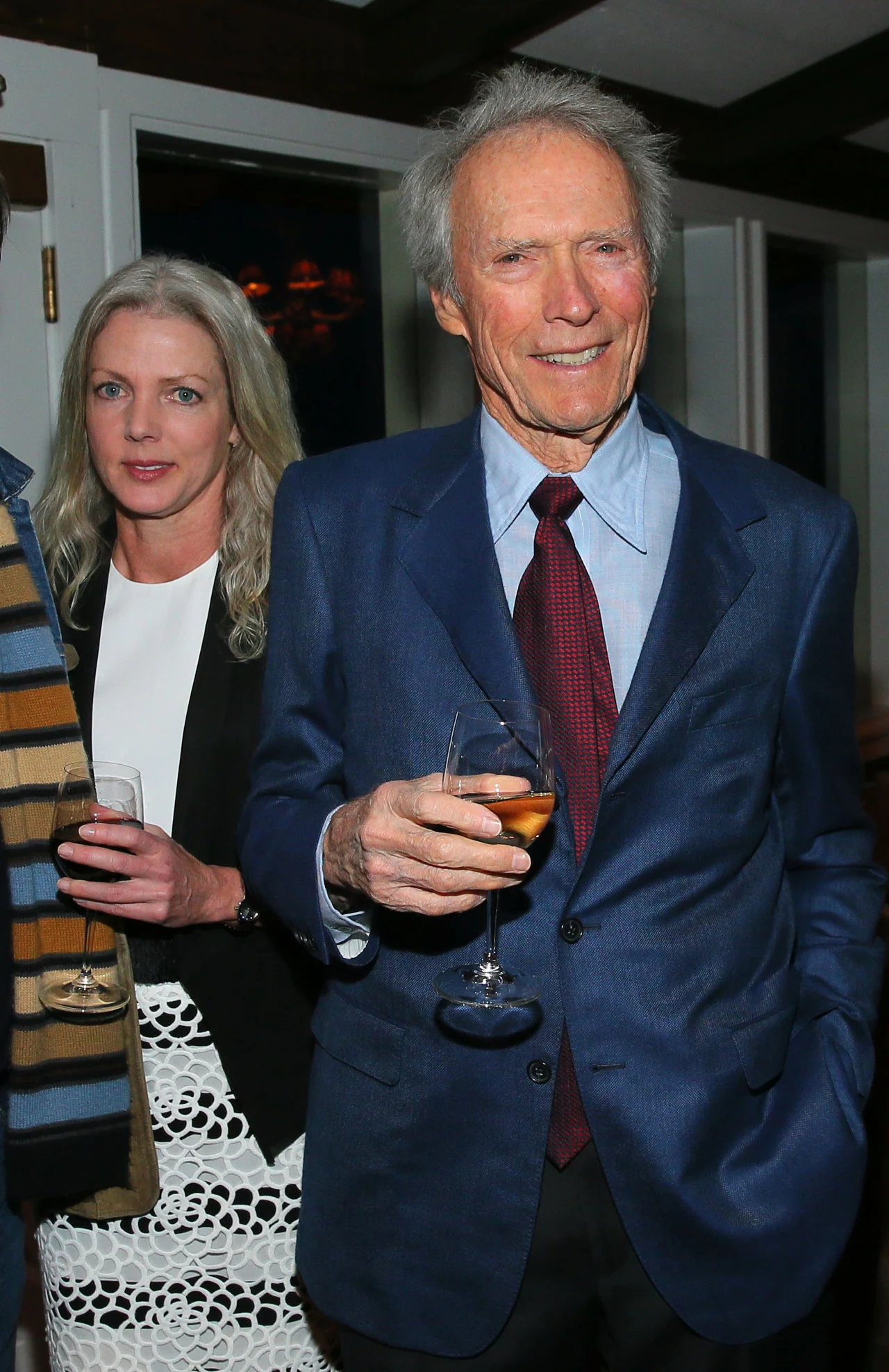 Christina Sandera i Clint Eastwood Christina Sandera i Clint Eastwood
