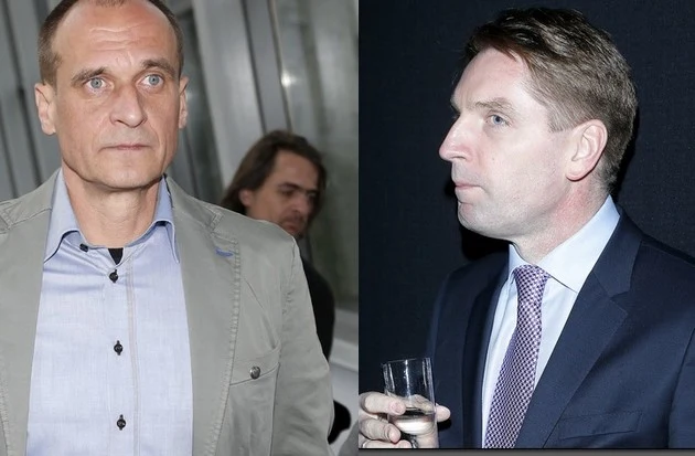 Paweł Kukiz i Tomasz Lis Paweł Kukiz i Tomasz Lis