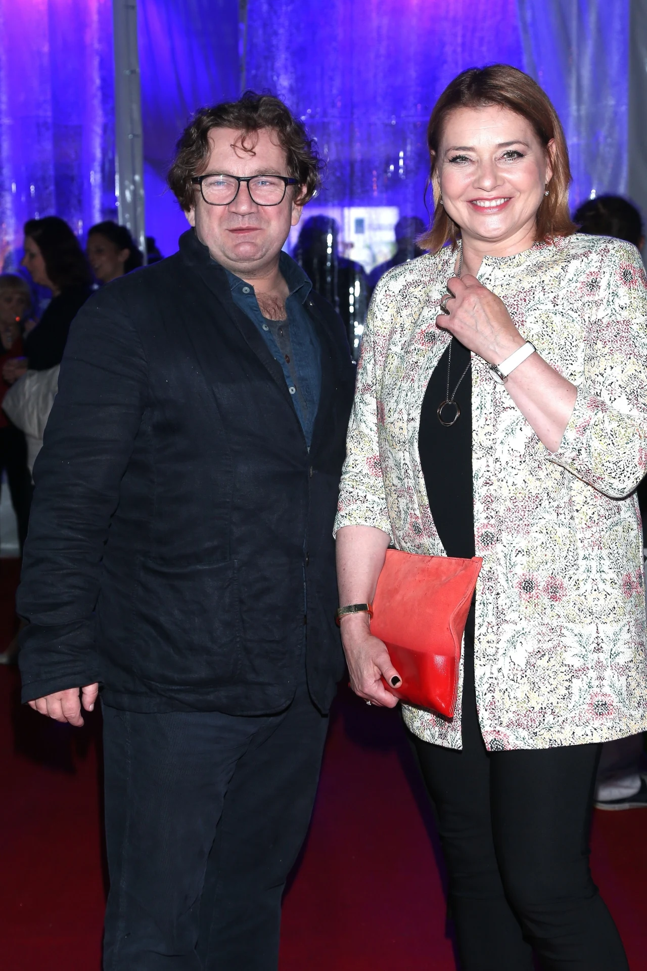 Paweł Królikowski z żoną Paweł Królikowski z żoną