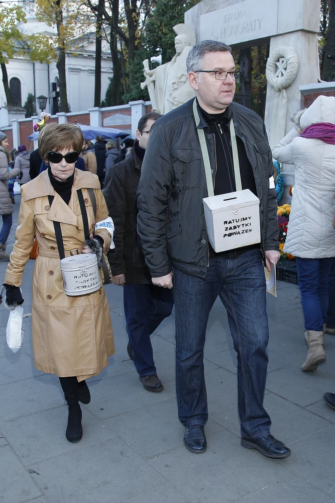 Maria Czubaszek z Arturem Andrusem Maria Czubaszek z Arturem Andrusem