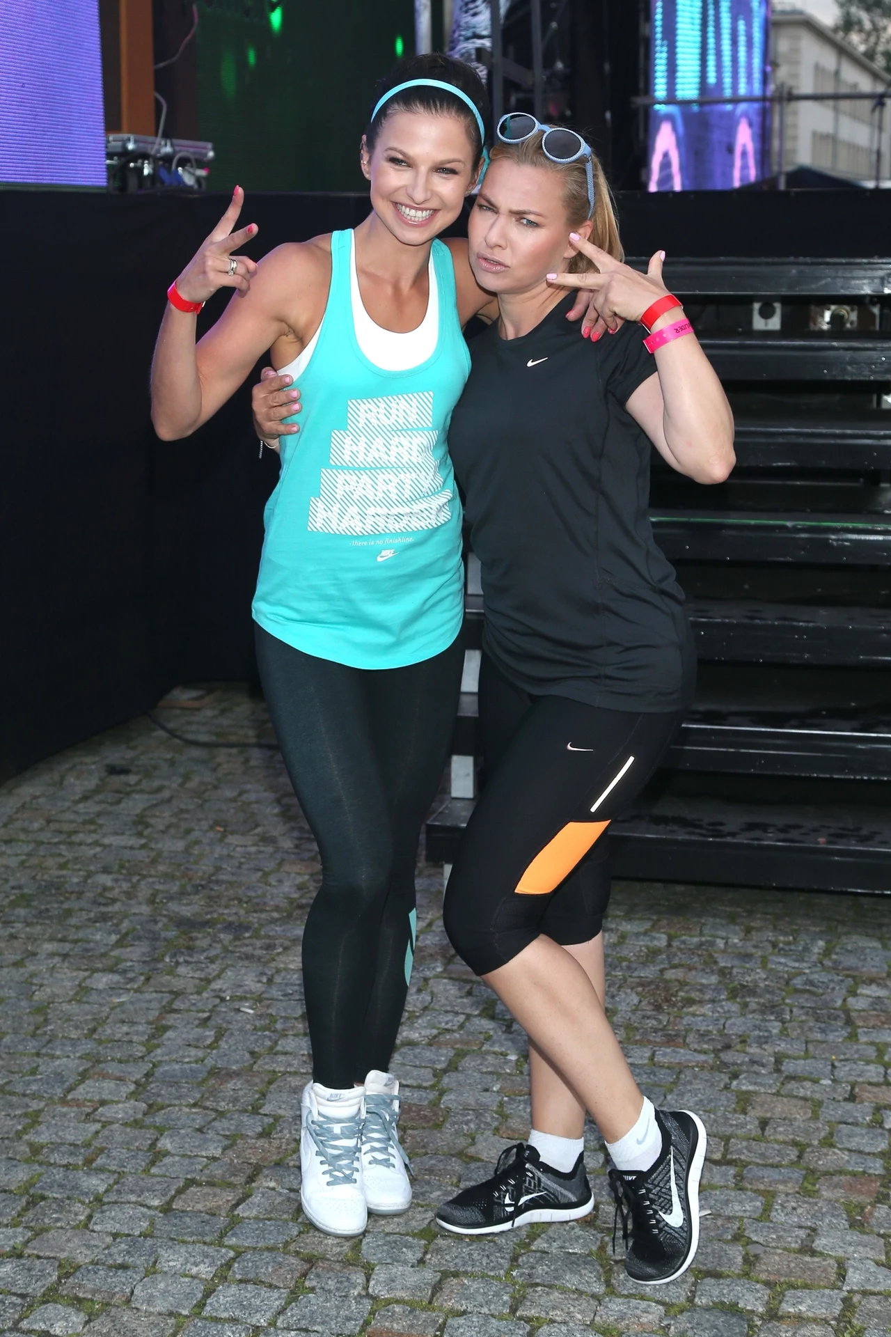 Anna Lewandowska i Katarzyna Bujakiewicz Anna Lewandowska i Katarzyna Bujakiewicz
