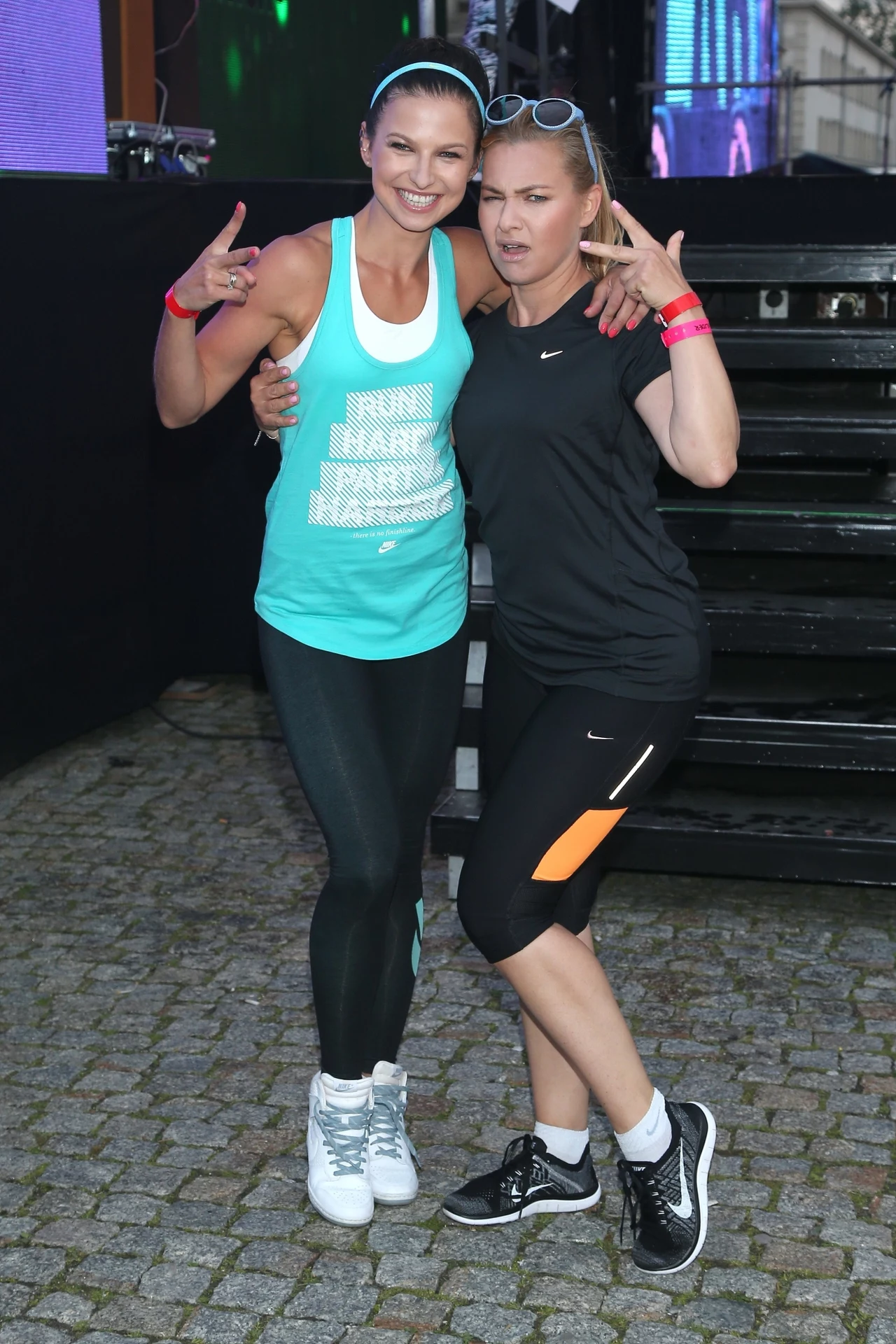 Anna Lewandowska i Katarzyna Bujakiewicz Anna Lewandowska i Katarzyna Bujakiewicz