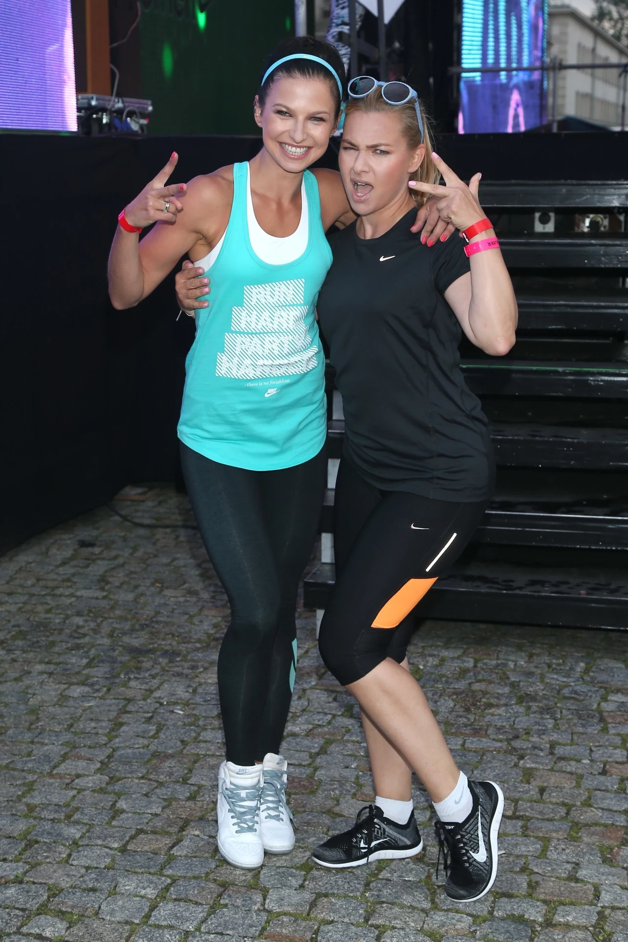 Anna Lewandowska i Katarzyna Bujakiewicz Anna Lewandowska i Katarzyna Bujakiewicz
