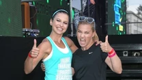 Anna Lewandowska i Katarzyna Bujakiewicz