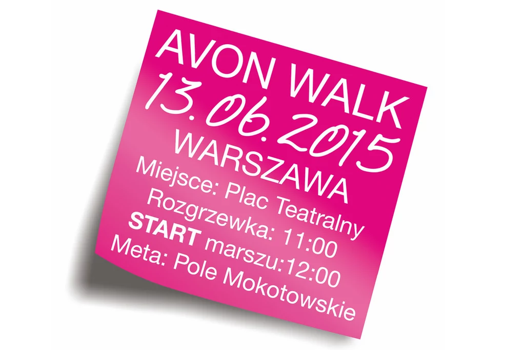 Avon Walk już 13 czerwca!