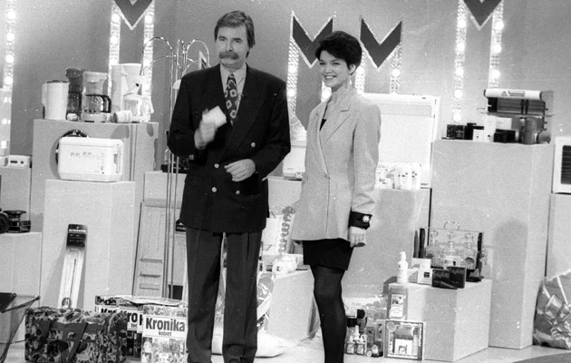 Wojciech Pijanowski i Magda Masny w "Kole fortuny" Wojciech Pijanowski i Magda Masny w "Kole fortuny"