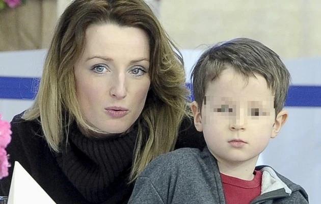 Ula Chincz z synkiem Ula Chincz z synkiem