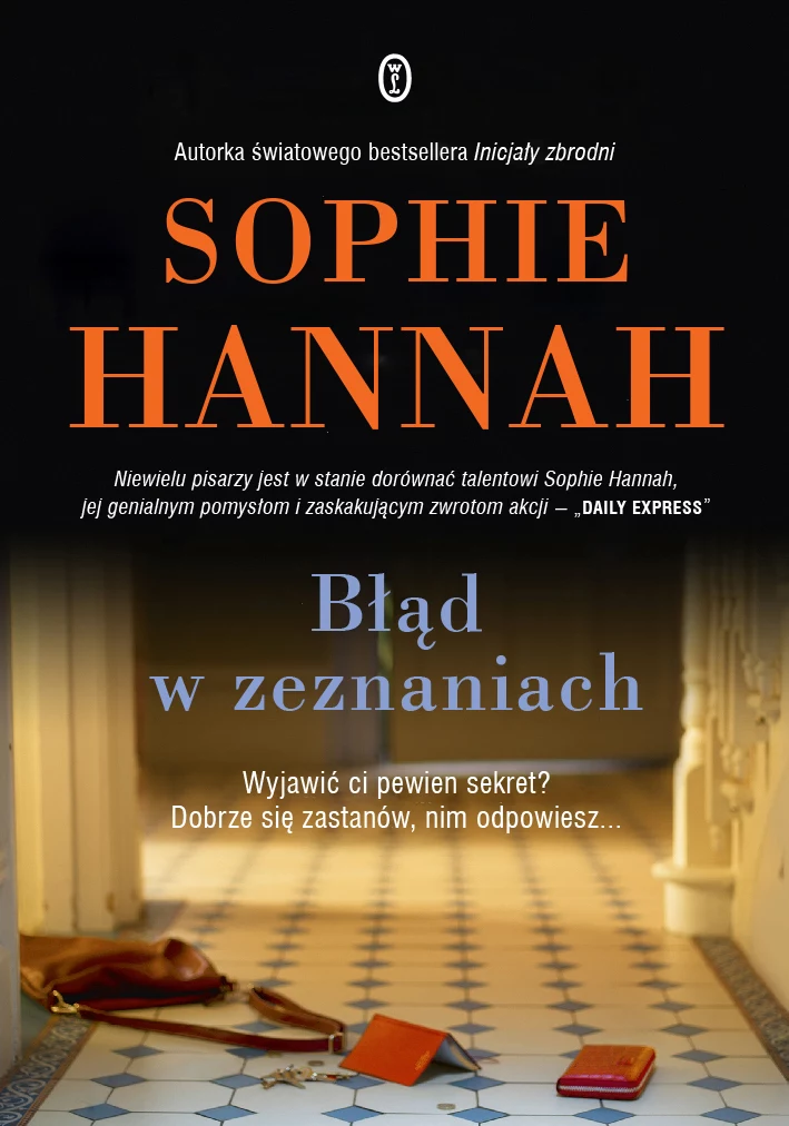 Błąd w zeznaniach, Sophie Hannah Błąd w zeznaniach, Sophie Hannah