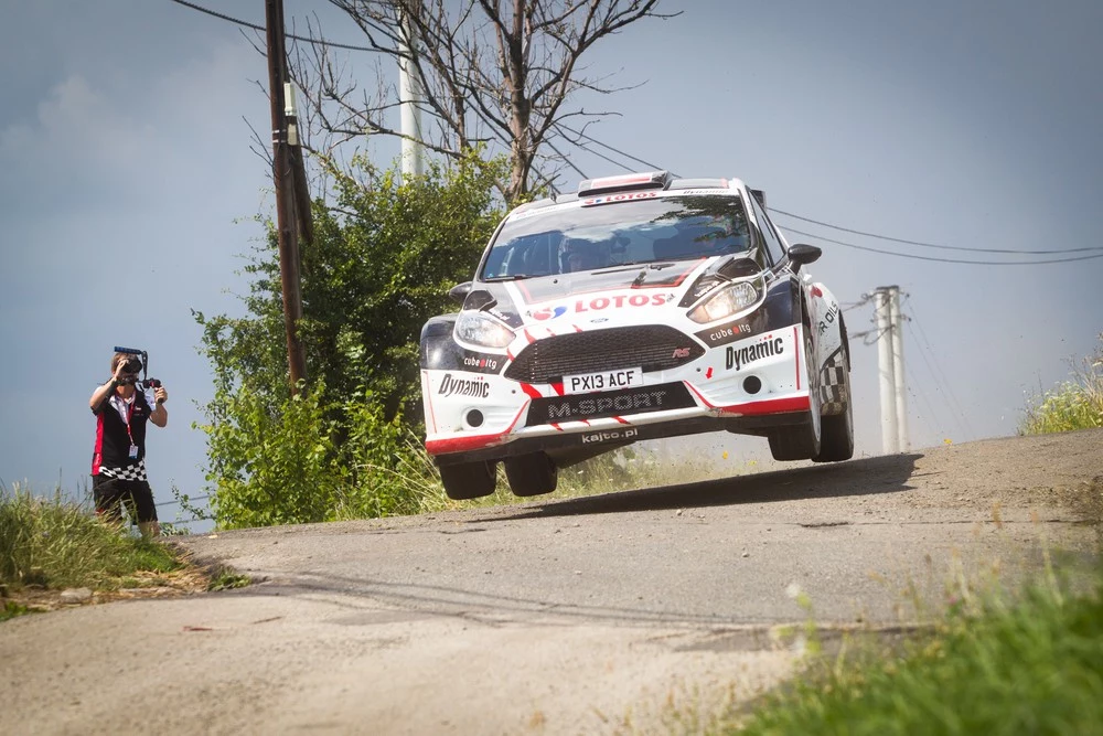 Kajetan Kajetanowicz w Fordzie Fiesta R5