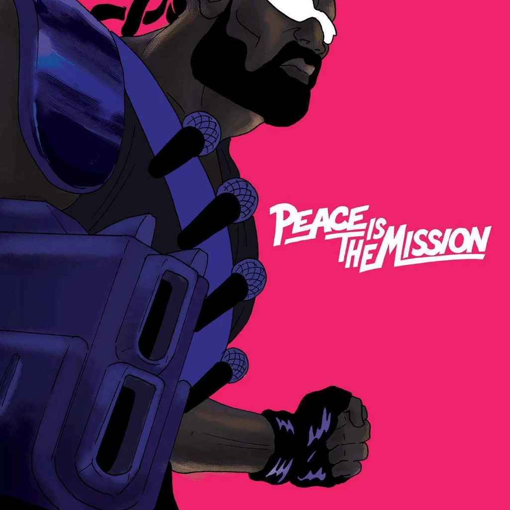 Okładka płyty Major Lazer "Peace Is The Mission"