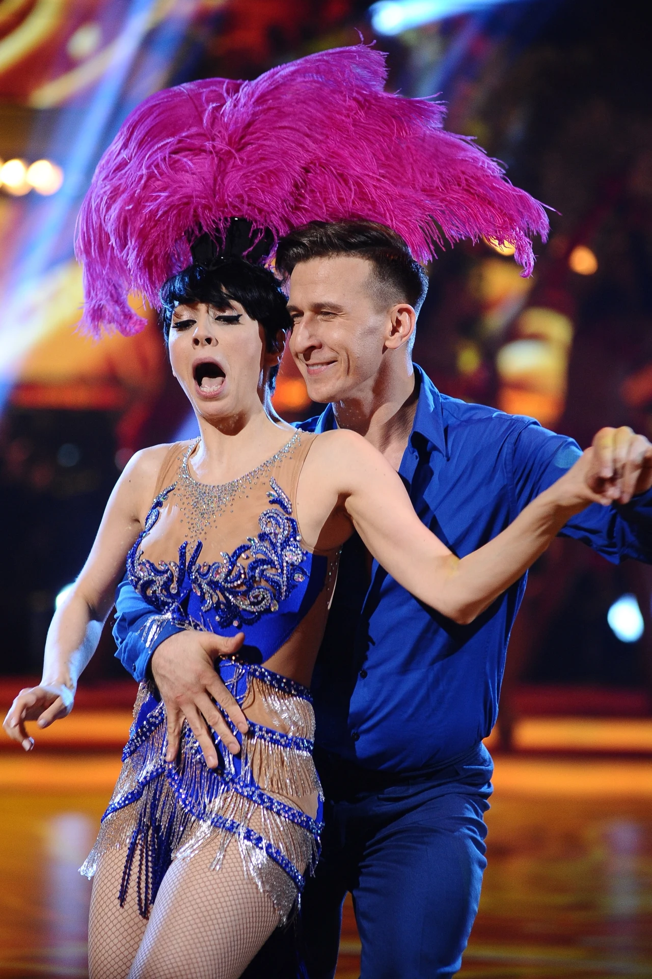 Tatiana Okupnik i Tomasz Barański Tatiana Okupnik i Tomasz Barański