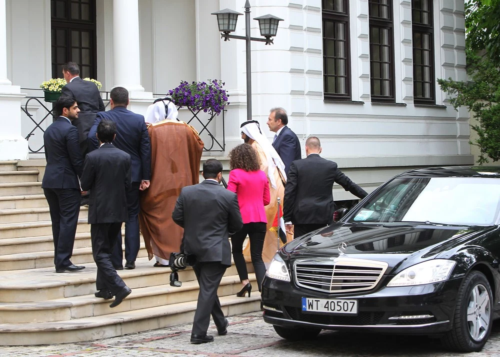 Prezydent elekt Andrzej Duda przyjmuje zagranicznych gości