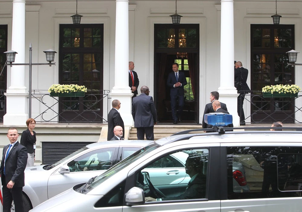 Prezydent elekt Andrzej Duda przyjmuje zagranicznych gości