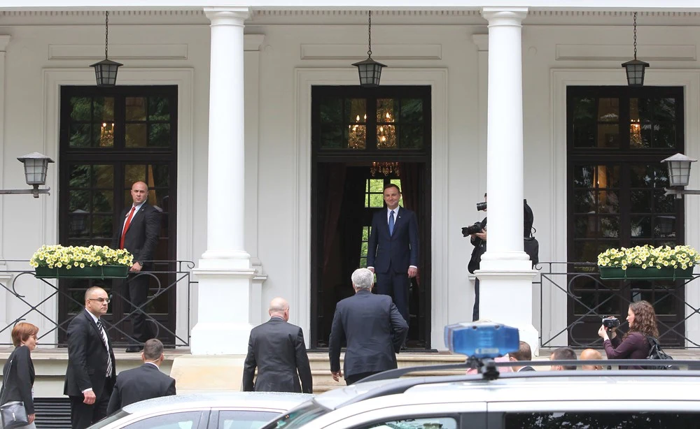 Prezydent elekt Andrzej Duda przyjmuje zagranicznych gości