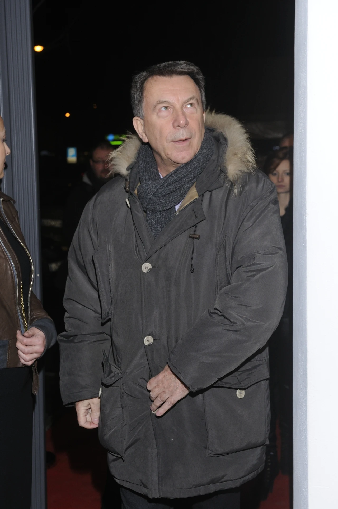 Gąssowski na otwarciu restauracji Szyca Gąssowski na otwarciu restauracji Szyca