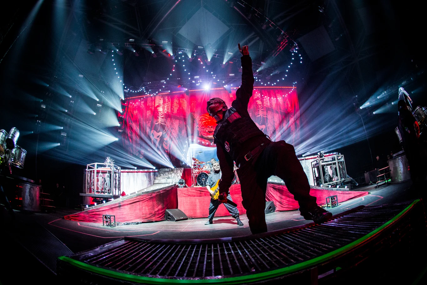 Na koncercie nie zabrakło jednak starszych utworów. Muzycy Slipknot zagrali utwory z każdej wydanej płyty 