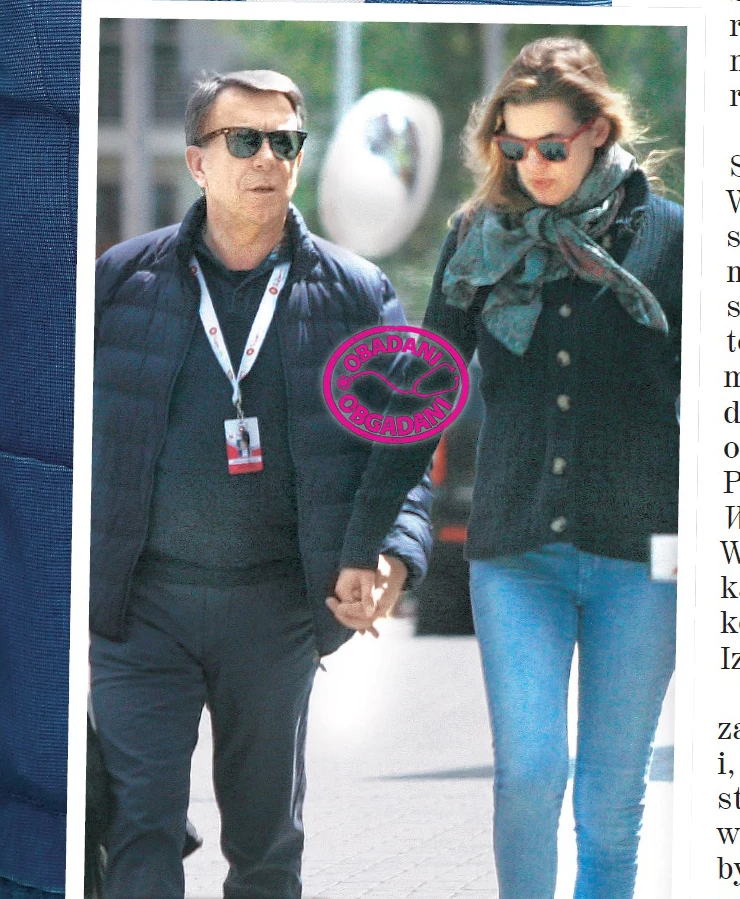 Wojciech Gąssowski z Izabelą Wojciech Gąssowski z Izabelą