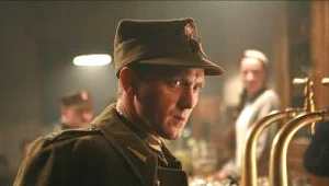 Andrzej Chyra na planie filmu "Post Mortem. Opowieść katyńska"