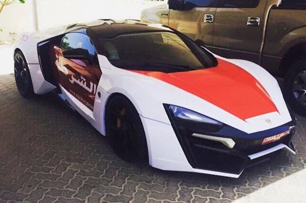 Lykan Hypersport. Trzeci najdroższy radiowóz świata!