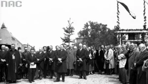 Uroczystość poświęcenia kamienia węgielnego pod budynek nowej siedziby Biblioteki Jagiellońskiej w Krakowie