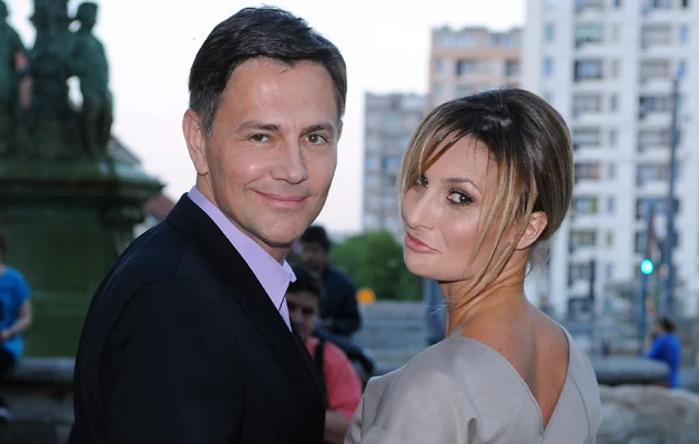 Krzysztof Ibisz z partnerką Krzysztof Ibisz z partnerką