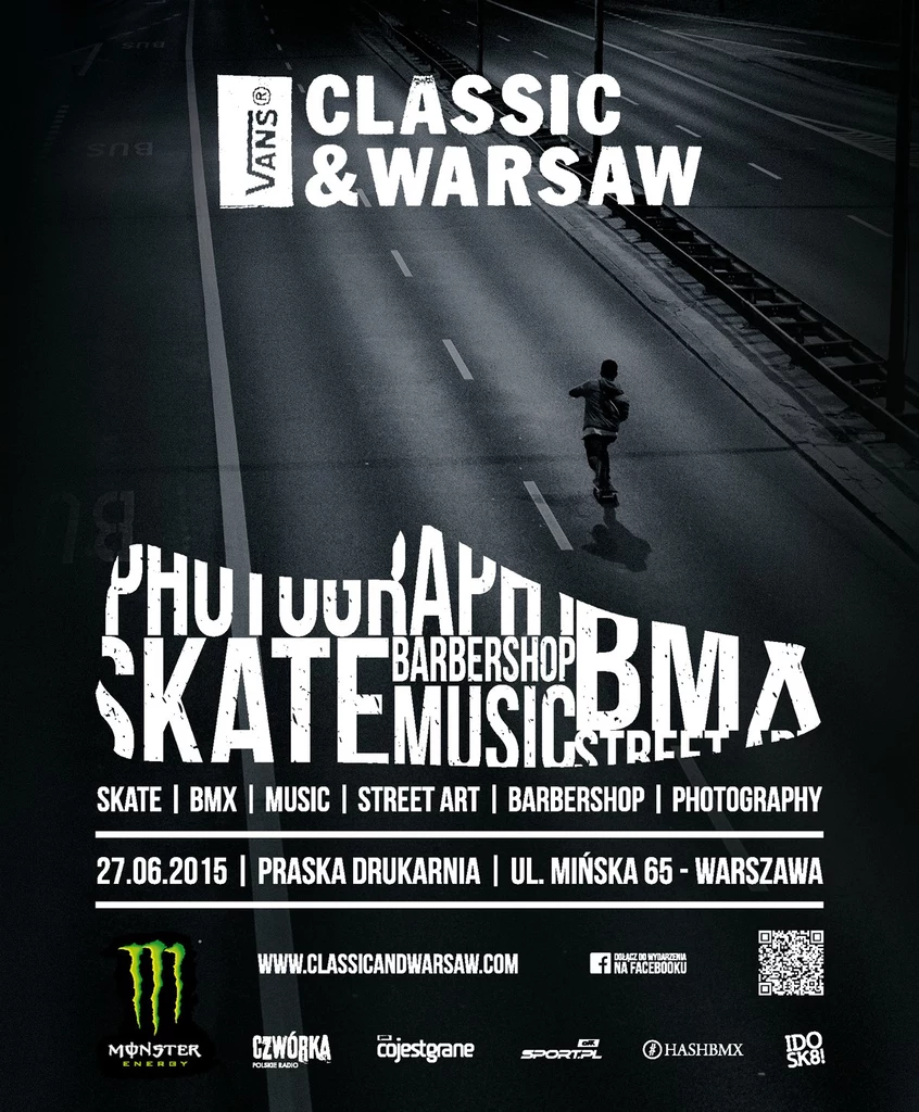 Vans Classic&Warsaw - już 27 czerwca w Praskiej Drukarni w Warszawie!