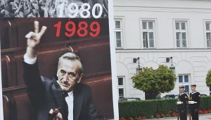 Wrzesień 2014, przed Pałacem Prezydenckim