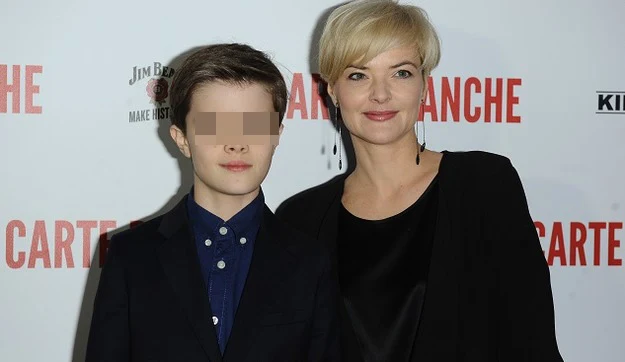 Monika Zamachowska z Tomkiem
