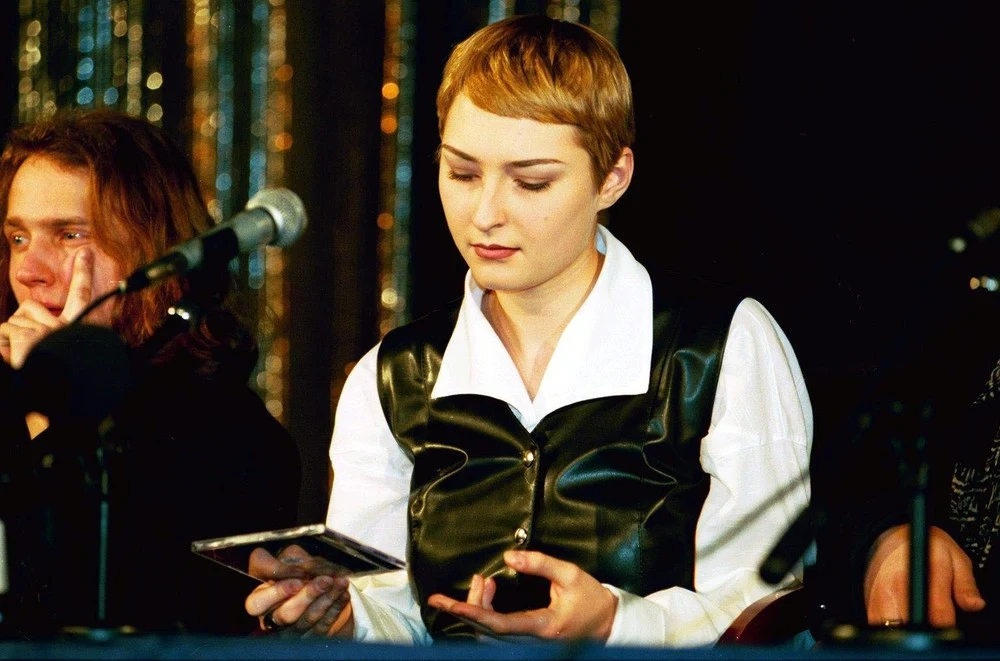 Konferencja zespołu Varius Manx w 1995 roku