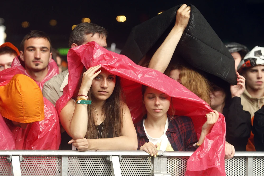 Publiki Orange Warsaw Festival 2015 nie powstrzymał nawet deszcz