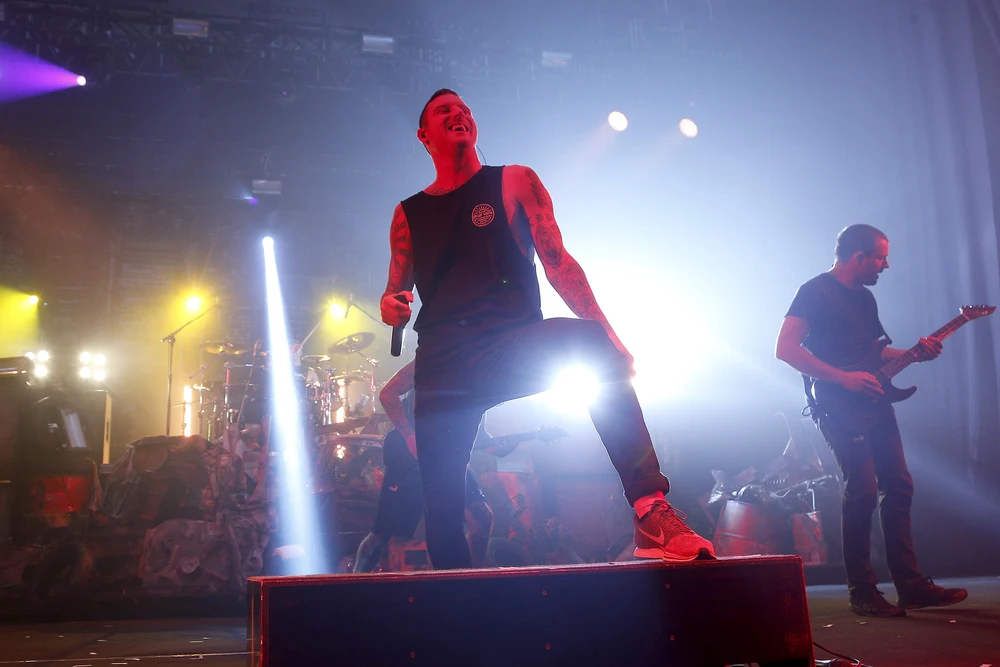 Parkaway Drive na scenie Orange Warsaw Festival 2015