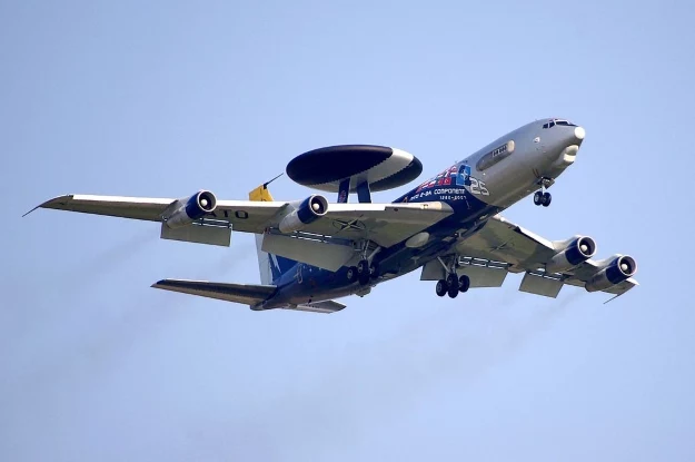 Boeing E-3 Sentry sił NATO.  Fot. Jakub Hałun