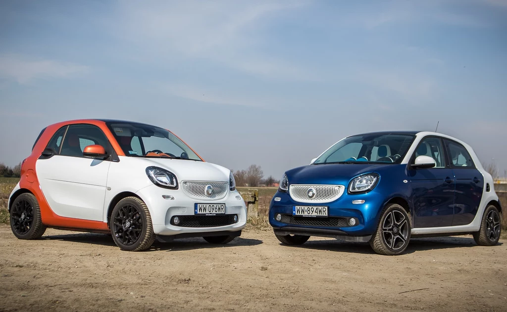 Smart Fortwo i Forfour