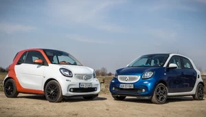 Smart Fortwo i Forfour w nowych wersjach z "automatem"