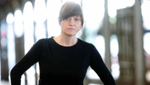 Ewa Stankiewicz na planie "Nie opuszczaj mnie" - fot. Bartek Sowa