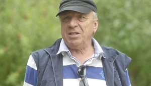 Jerzy Domaradzki na planie "Piątej pory roku"