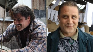 Wygląd Przemysława Bluszcza przechodzi w filmie "Być jak Kazmierz Deyna" "przemiany ustrojowe"