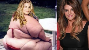 Kirstie Alley udowodniła, że nie brak jej zmysłu autoironii - fot. Twitter / Astrid Stawiarz