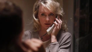 Beata Ścibakówna w swej ostatniej kinowej roli w filmie "Układ zamknięty".